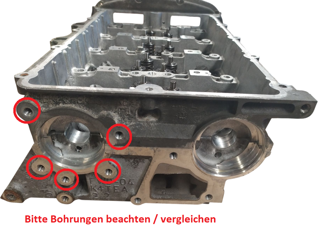 Zylinderkopf für Ford Transit Ranger Puma 2,2 TDCi 4HJ 4HG 4H03 4HH CVF CYF