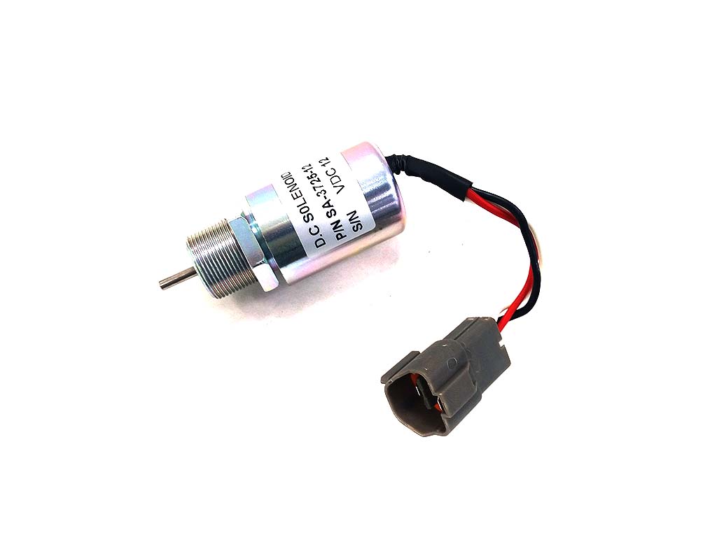 10475741 Abstellmagnet für Mitsubishi L2E L3E S3L2 S4L2 mit Mutter & Stecker, 3-polig