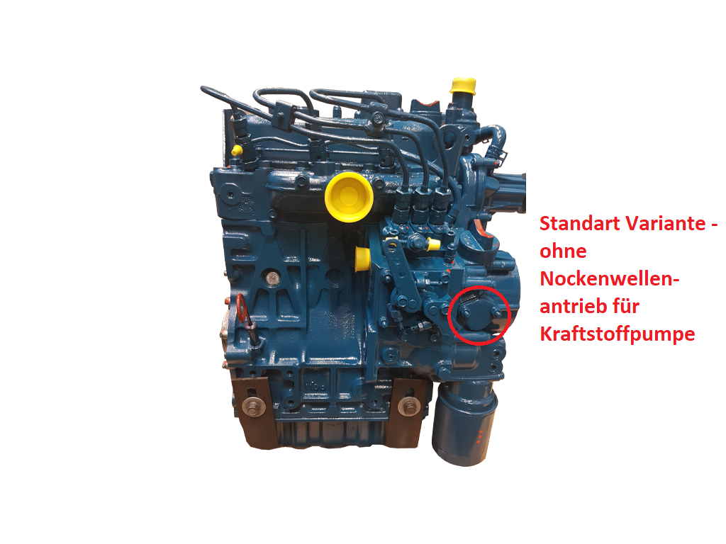 Kubota D1105  Motor im AT