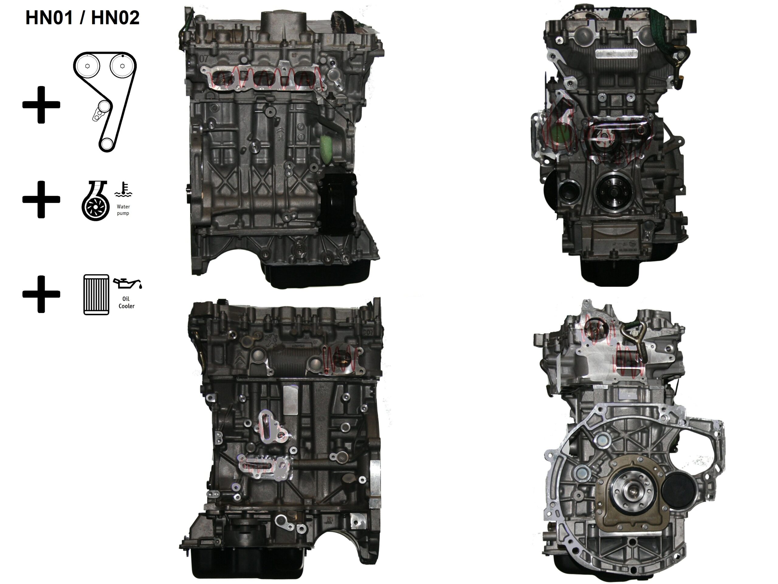 HN02 1.2 Pure Tech Neumotor im AT  f�r Citro�n Berlingo